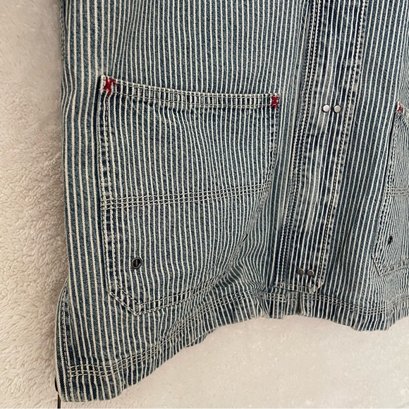 Mod Ref Striped Denim Jacket - Picture 8 of 10